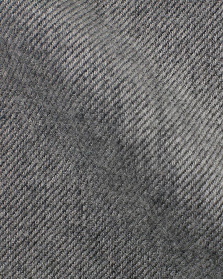 Light Grey Cotton Twill shirt fabric by Canclini