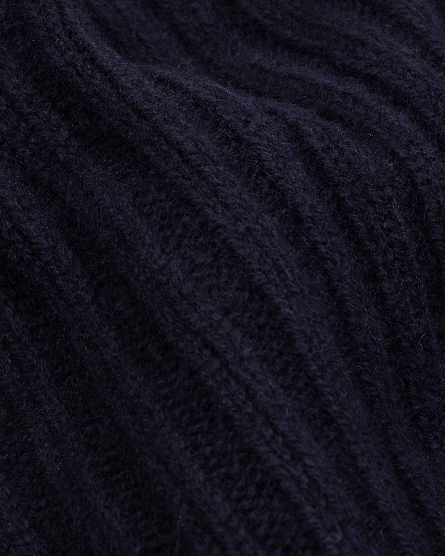 Navy Geelong lambswool