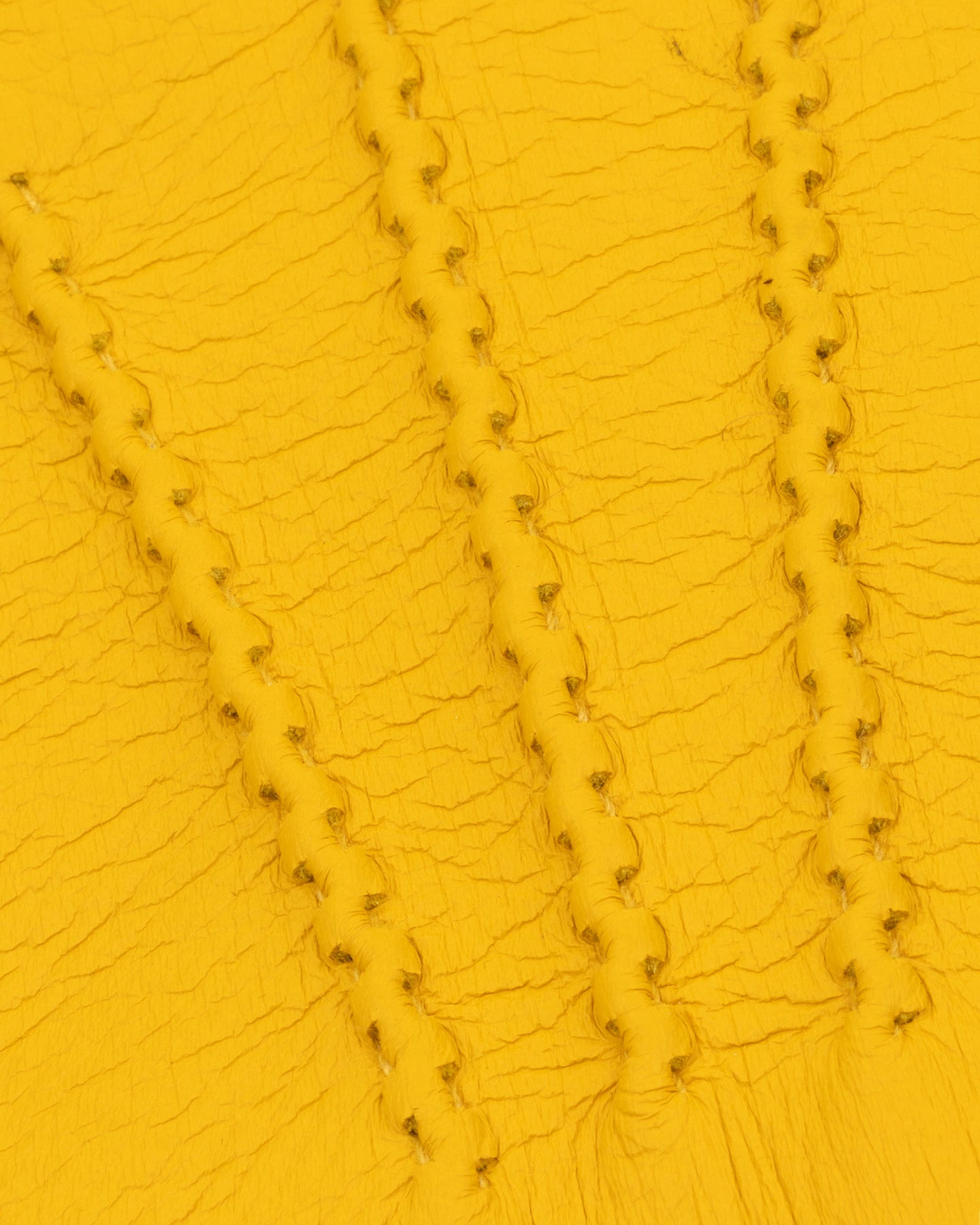 Handmade yellow deerskin gloves