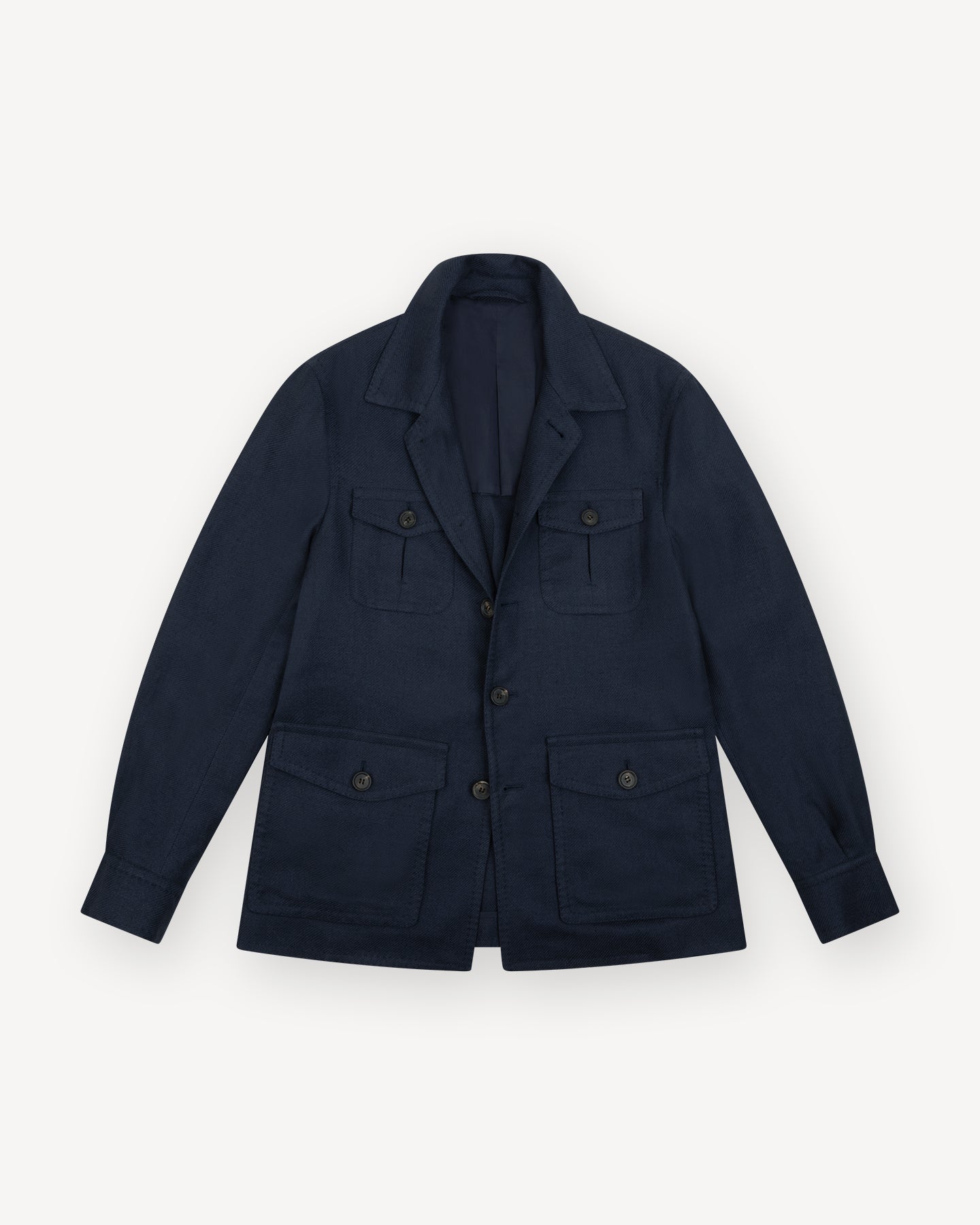 Navy Safari Jacket