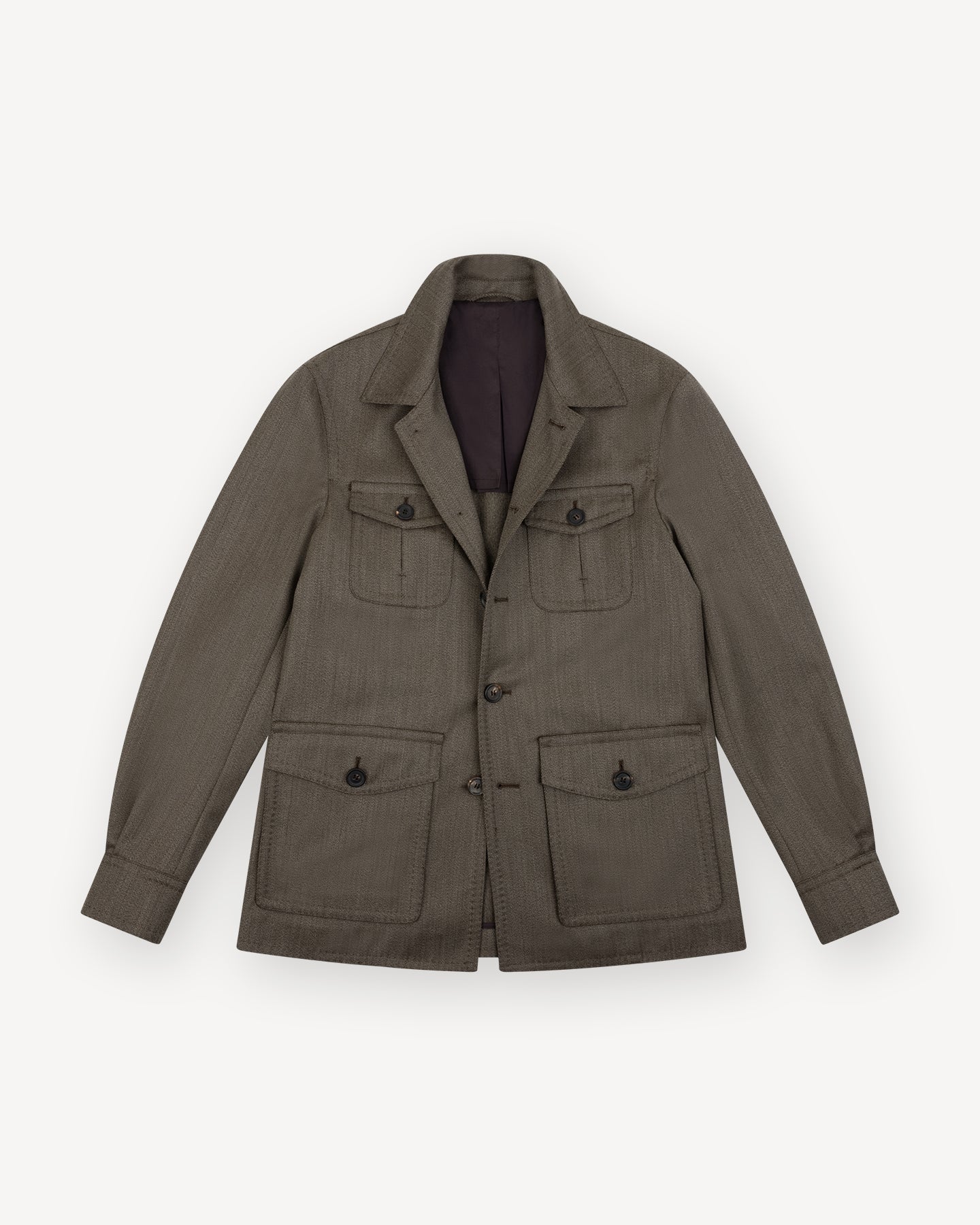 Brown Safari Jacket