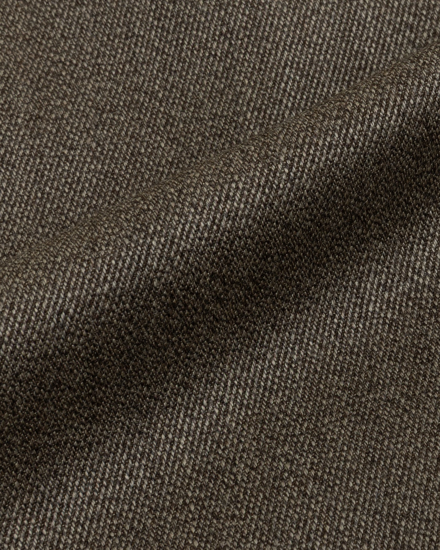 Brown covert cloth fabric