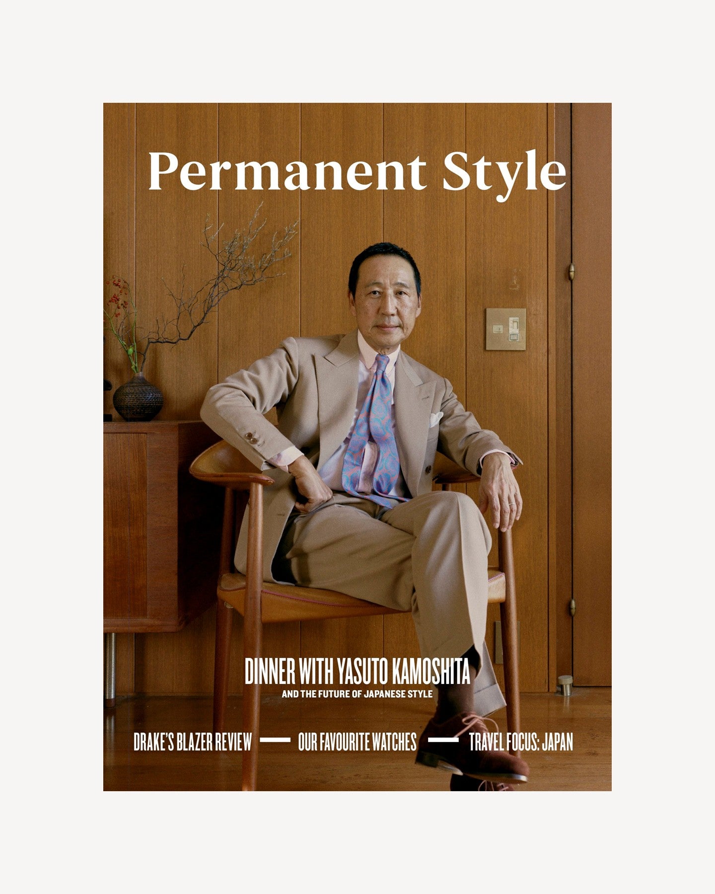 Permanent Style Magazine with cover star Yasuto Kamoshita