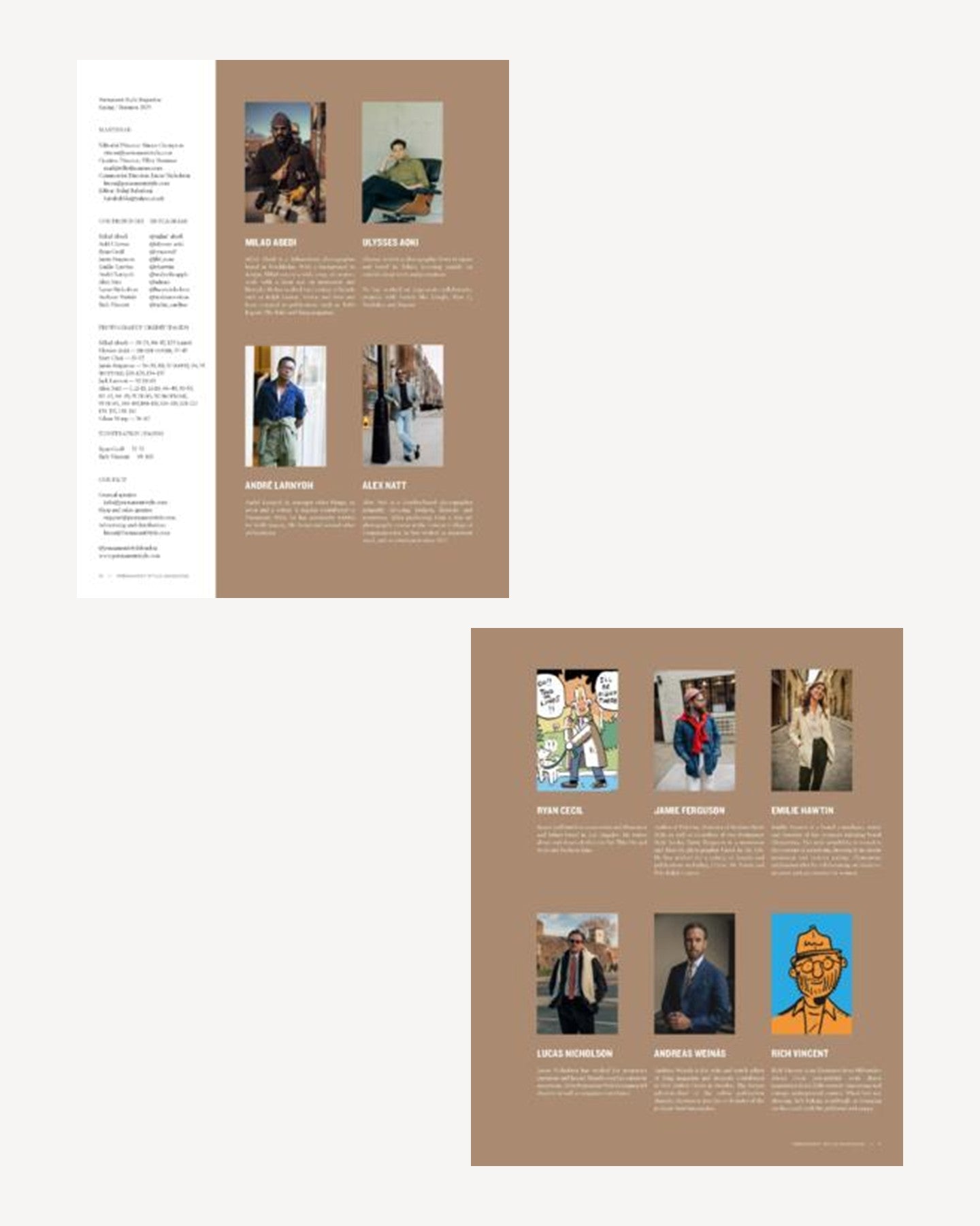 Permanent Style Magazine authors and contributors
