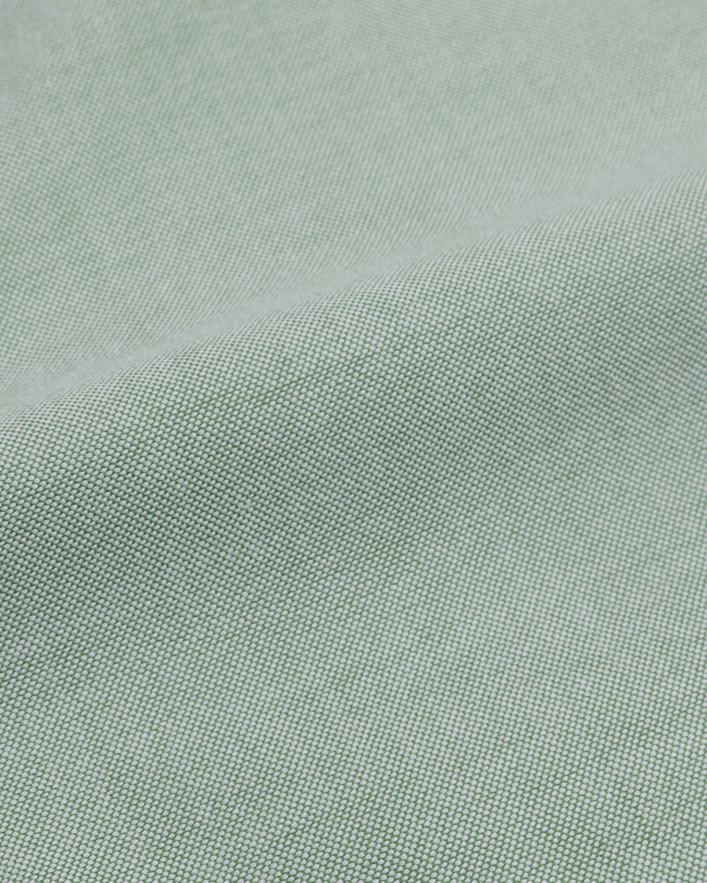 Green cotton Oxford cloth