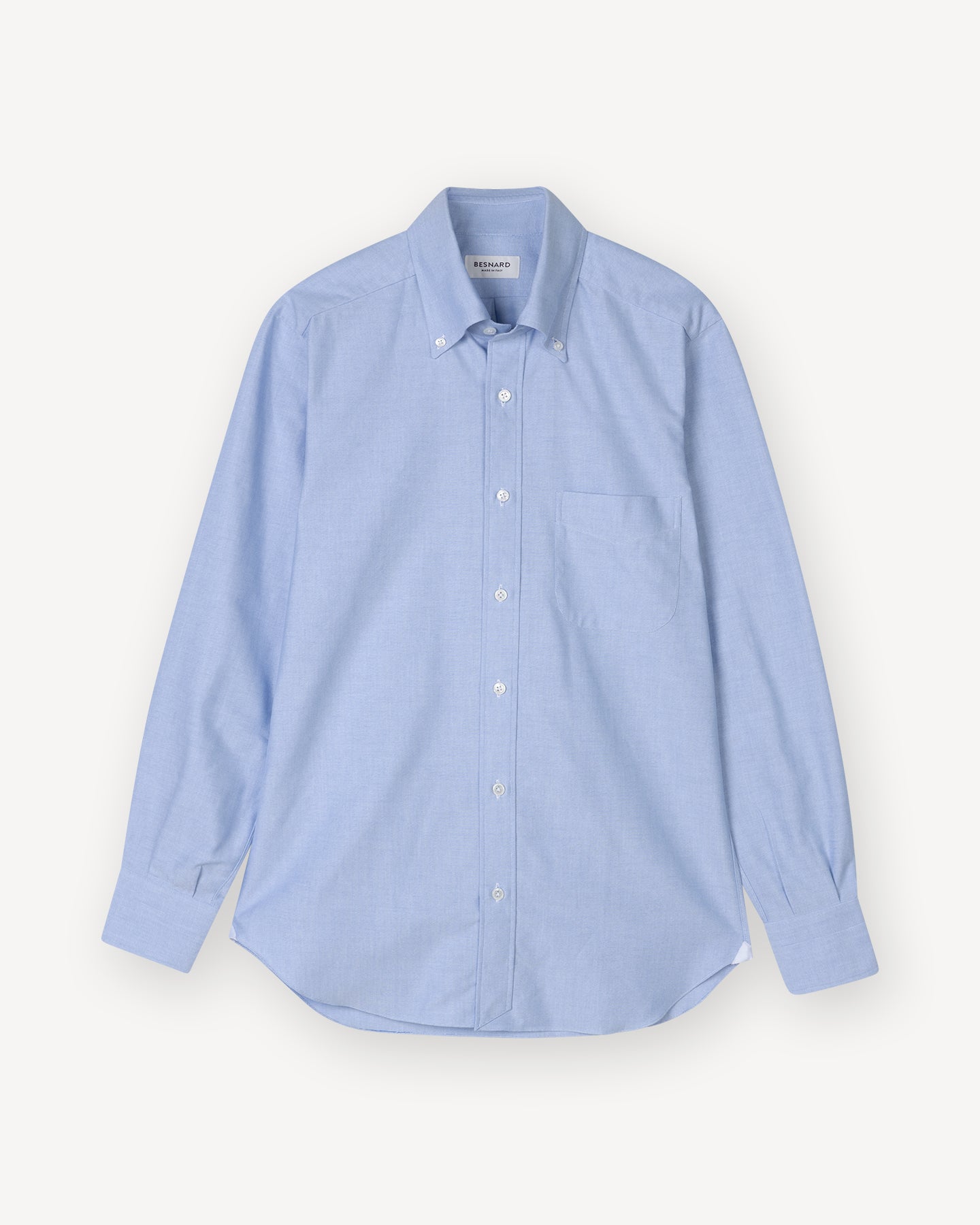 Light Blue Oxford Cloth Button Down Shirt