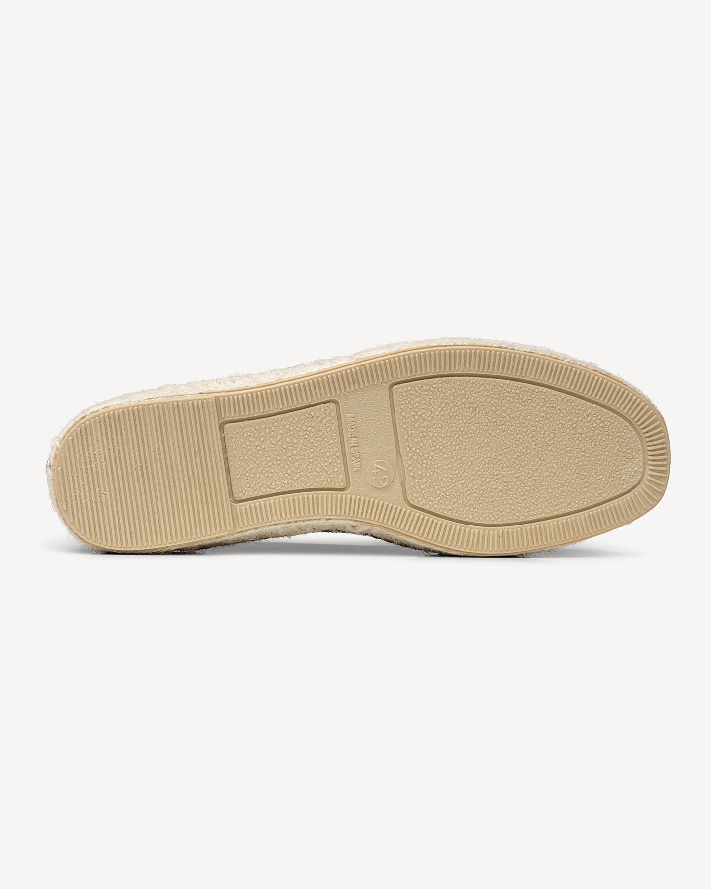 Rubber sole of espadrilles