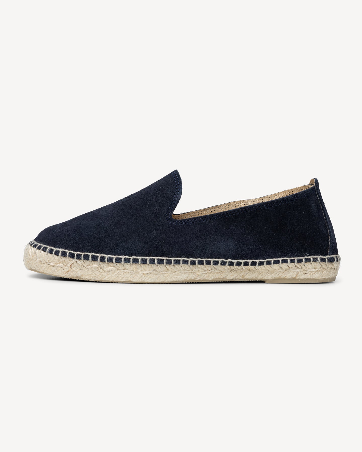 Navy Suede Espadrilles