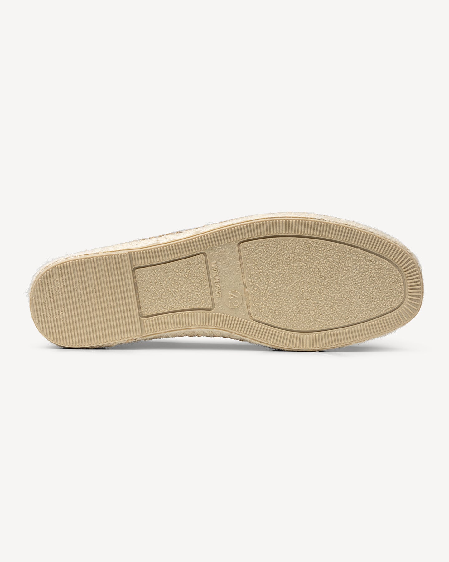 Rubber sole of espadrilles