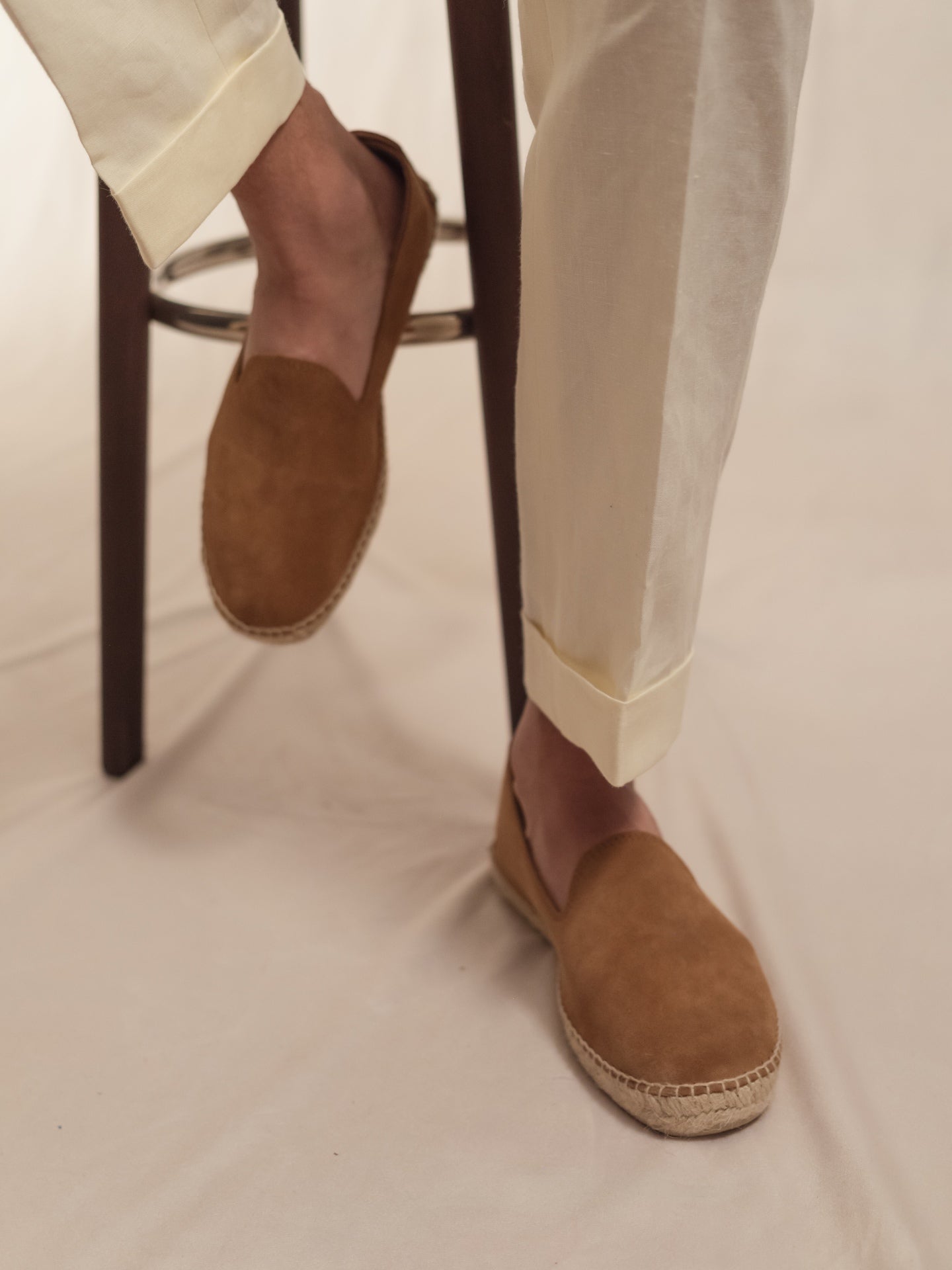 Snuff Suede Espadrilles
