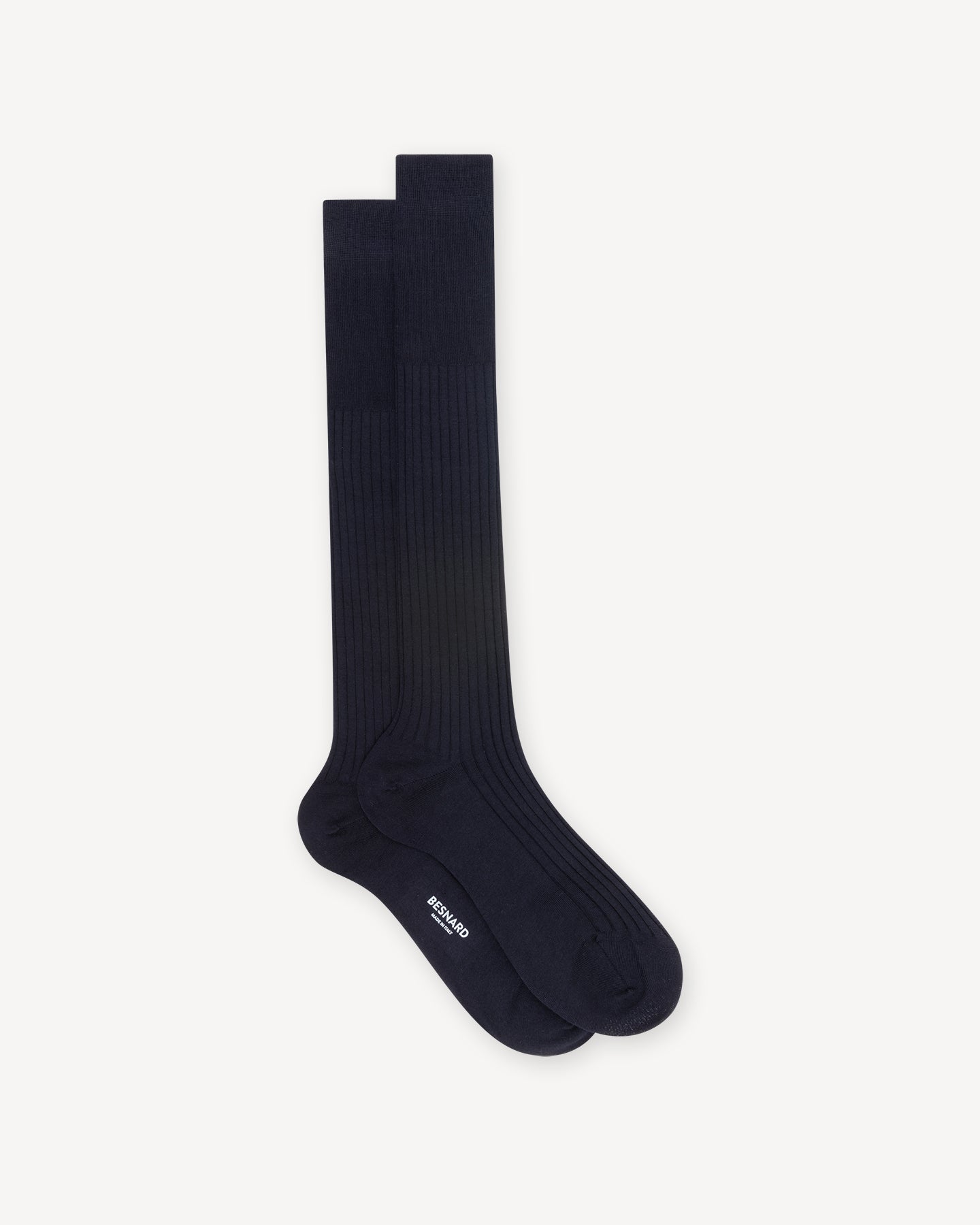 Navy Knee High Dress Socks