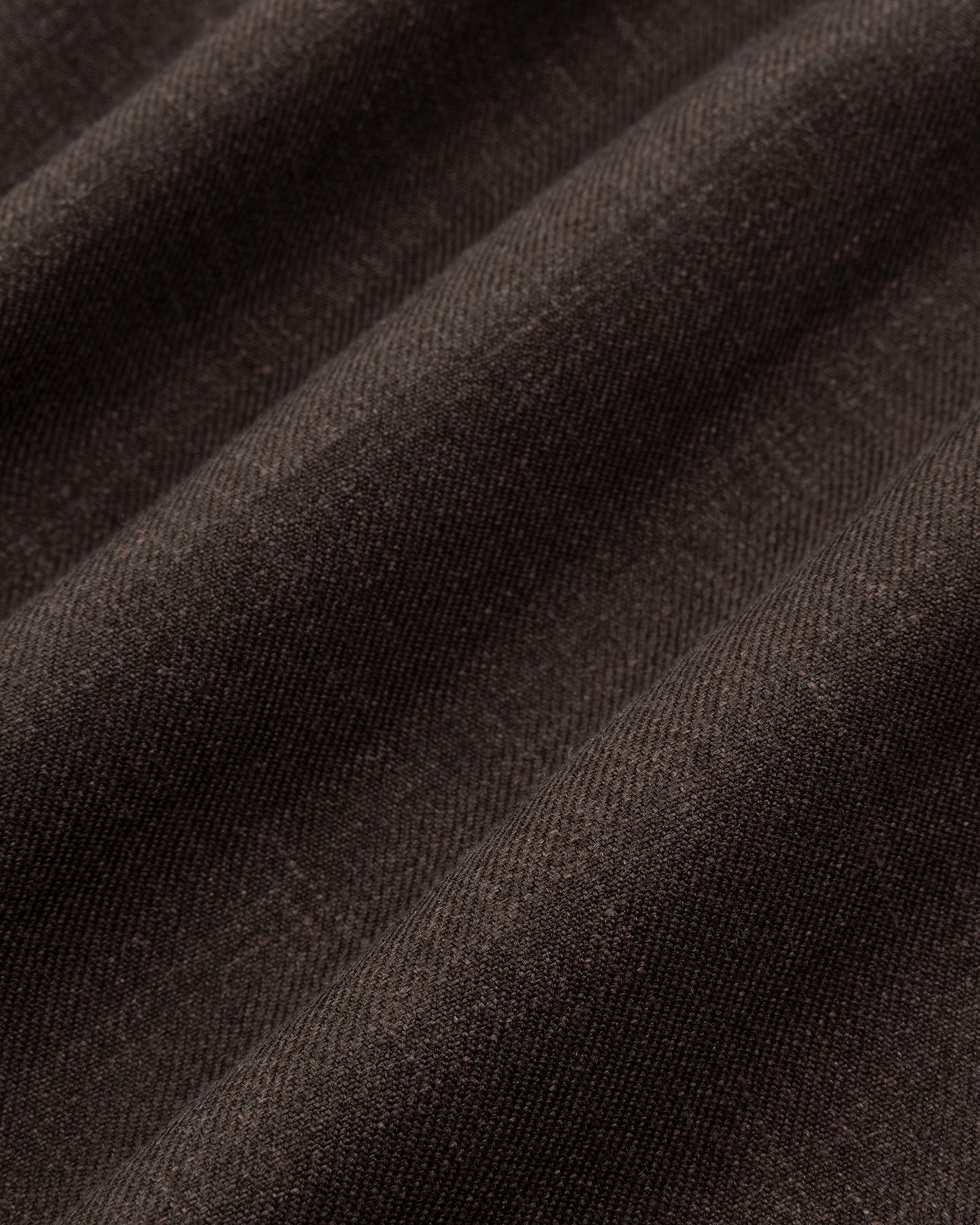 Dark Brown Wool Silk Linen Sport Coat