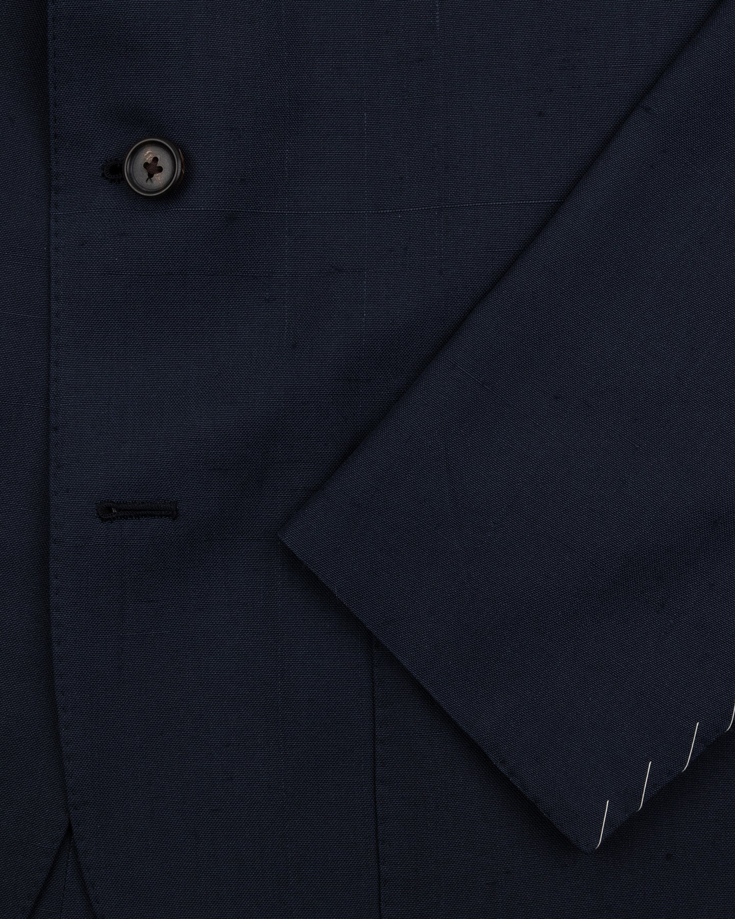 Navy Dupioni Silk Sport Coat