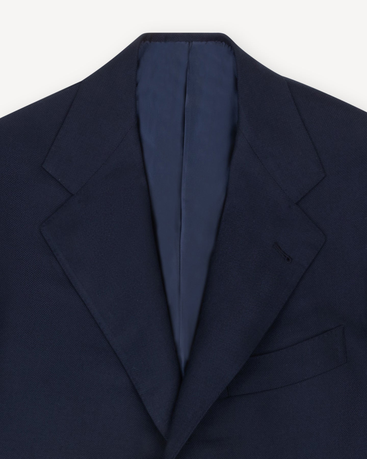 Navy Hopsack Sport Coat