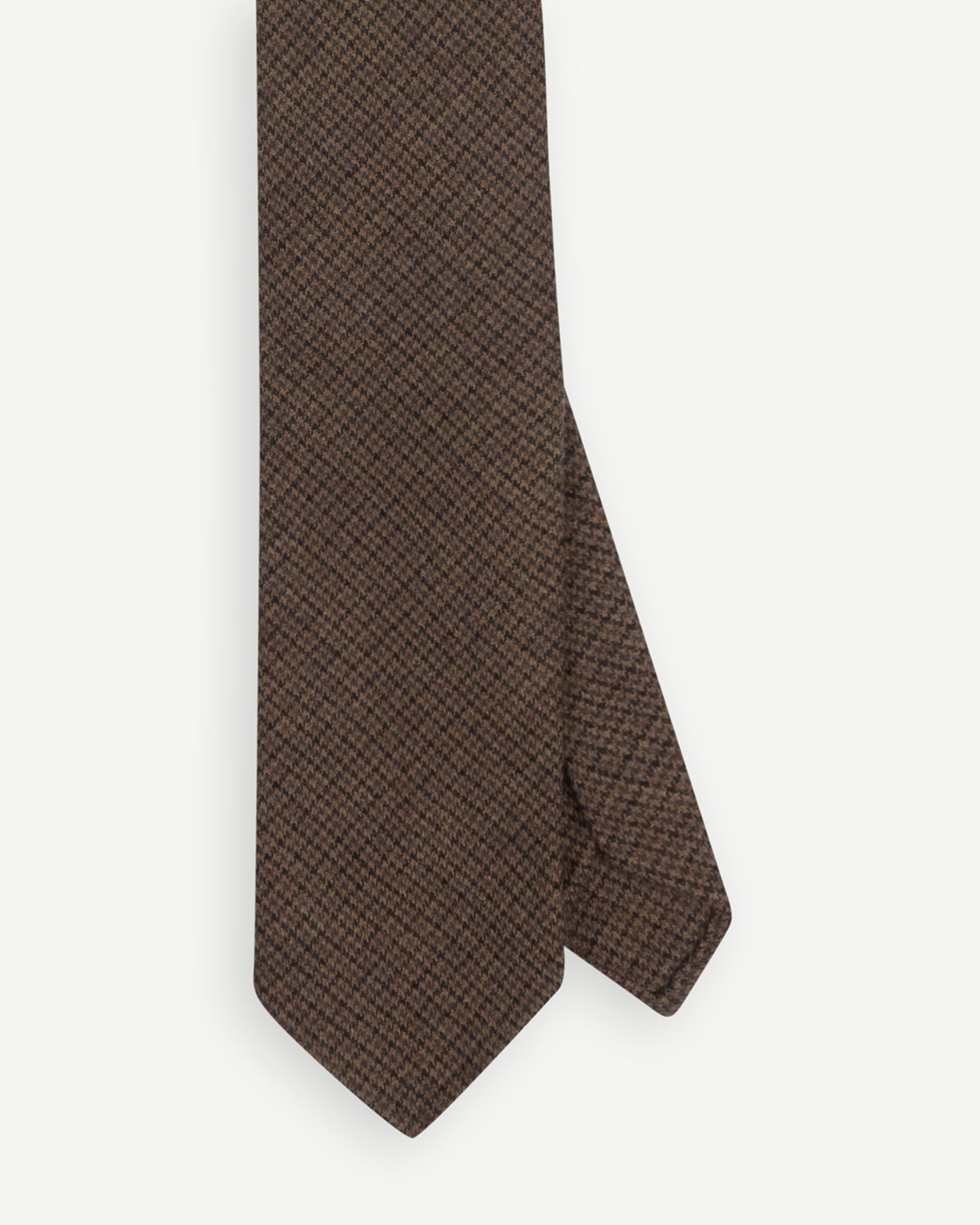 Brown Flannel Gun Club Tie