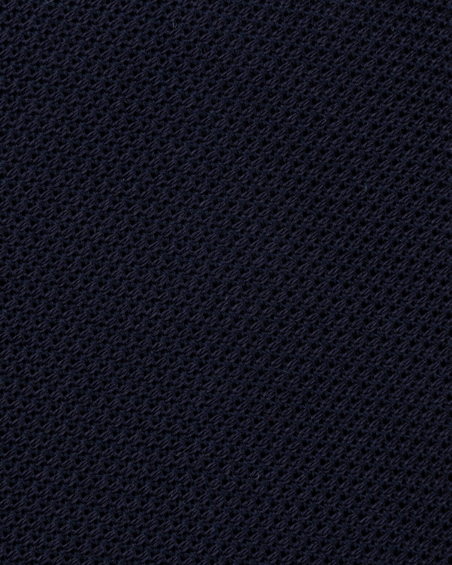 Navy Garza Fina grenadine silk