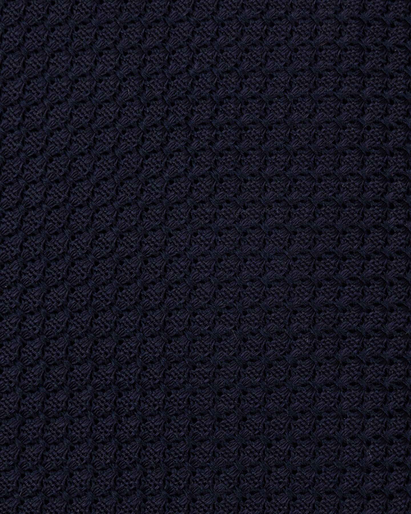 Navy garza grossa grenadine silk