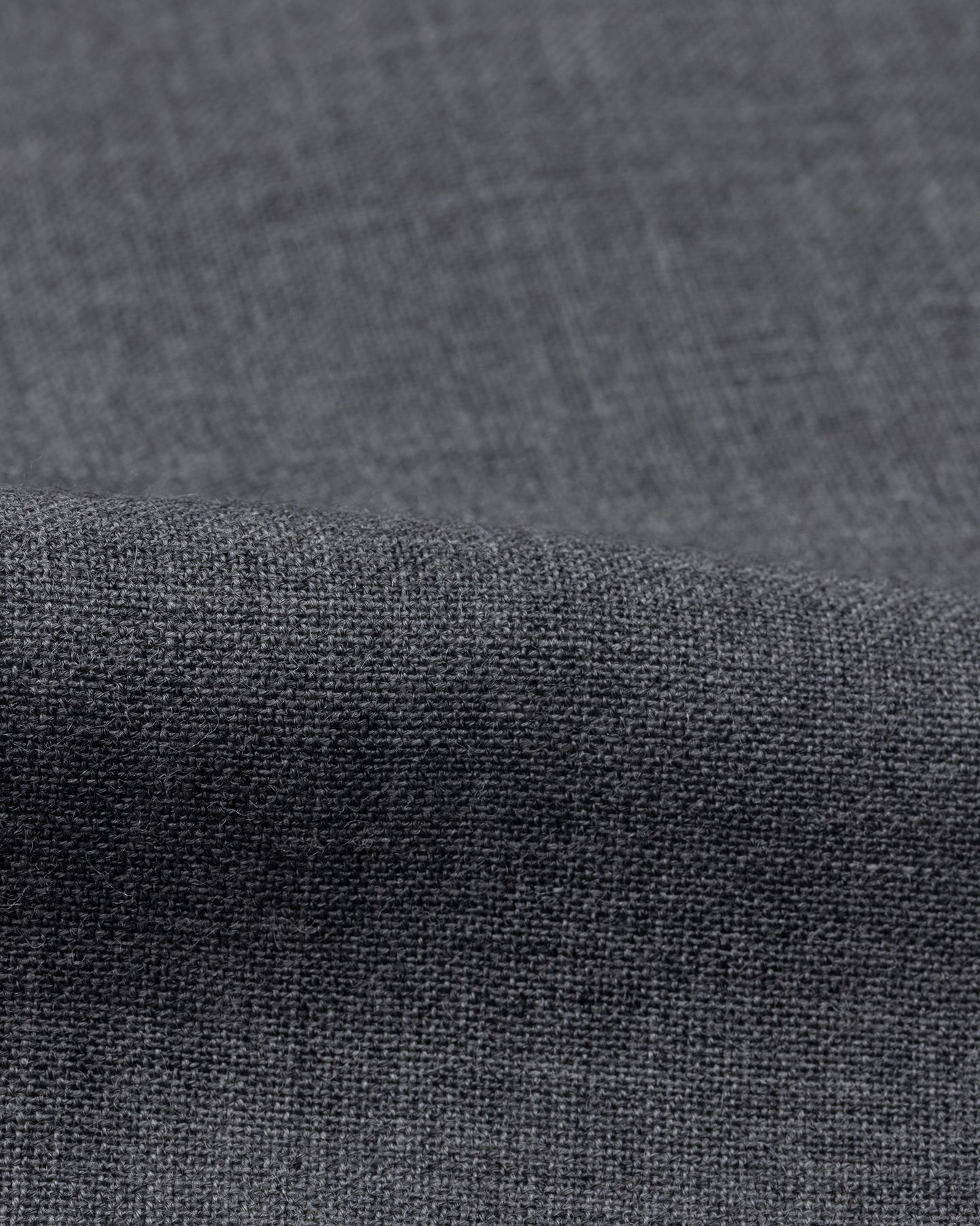 Made-To-Order Trousers in Light Grey Fresco