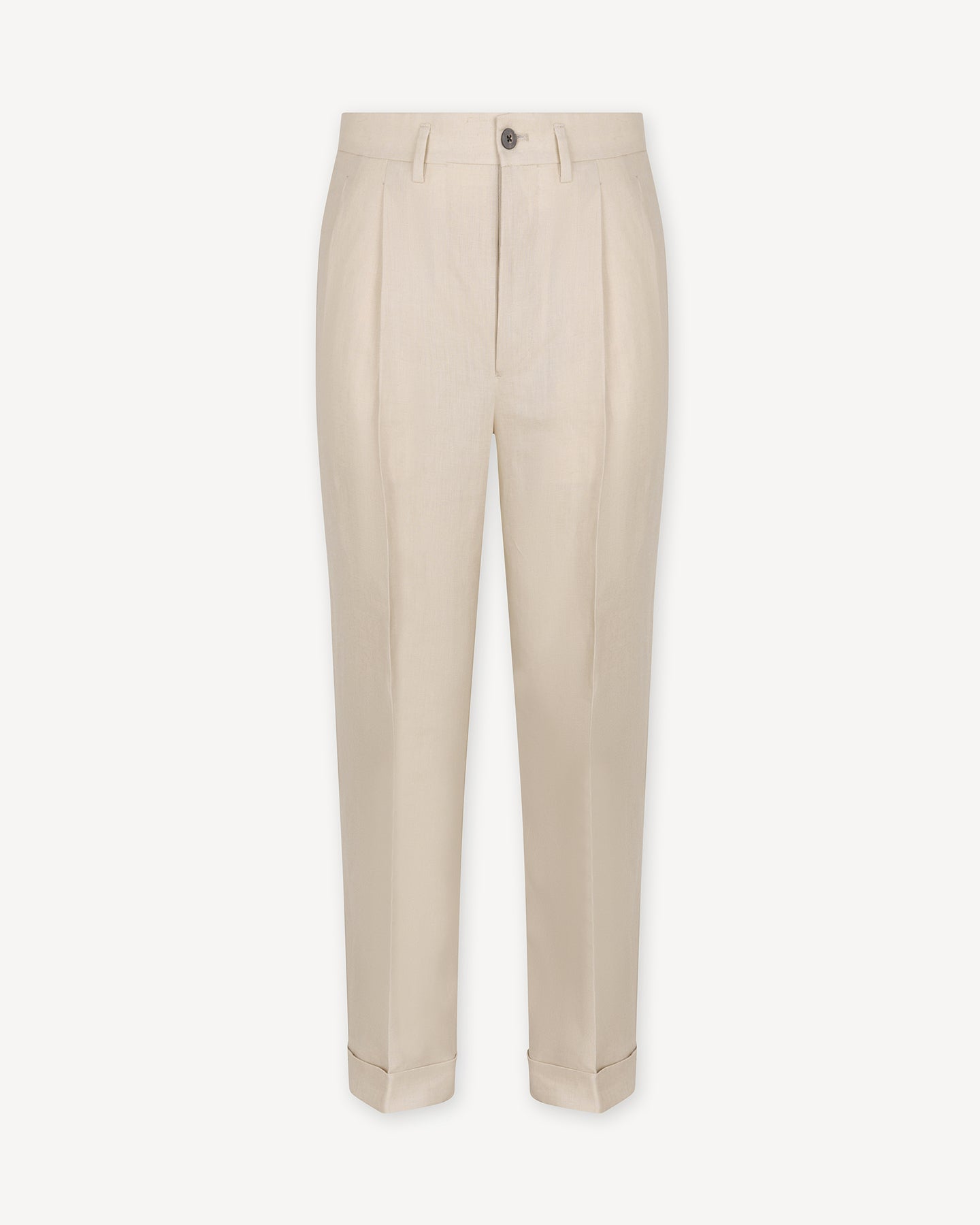 Stone Irish linen trousers