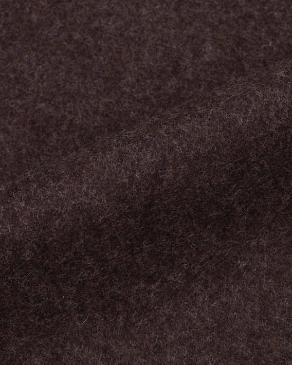 Dark Brown Flannel Trousers