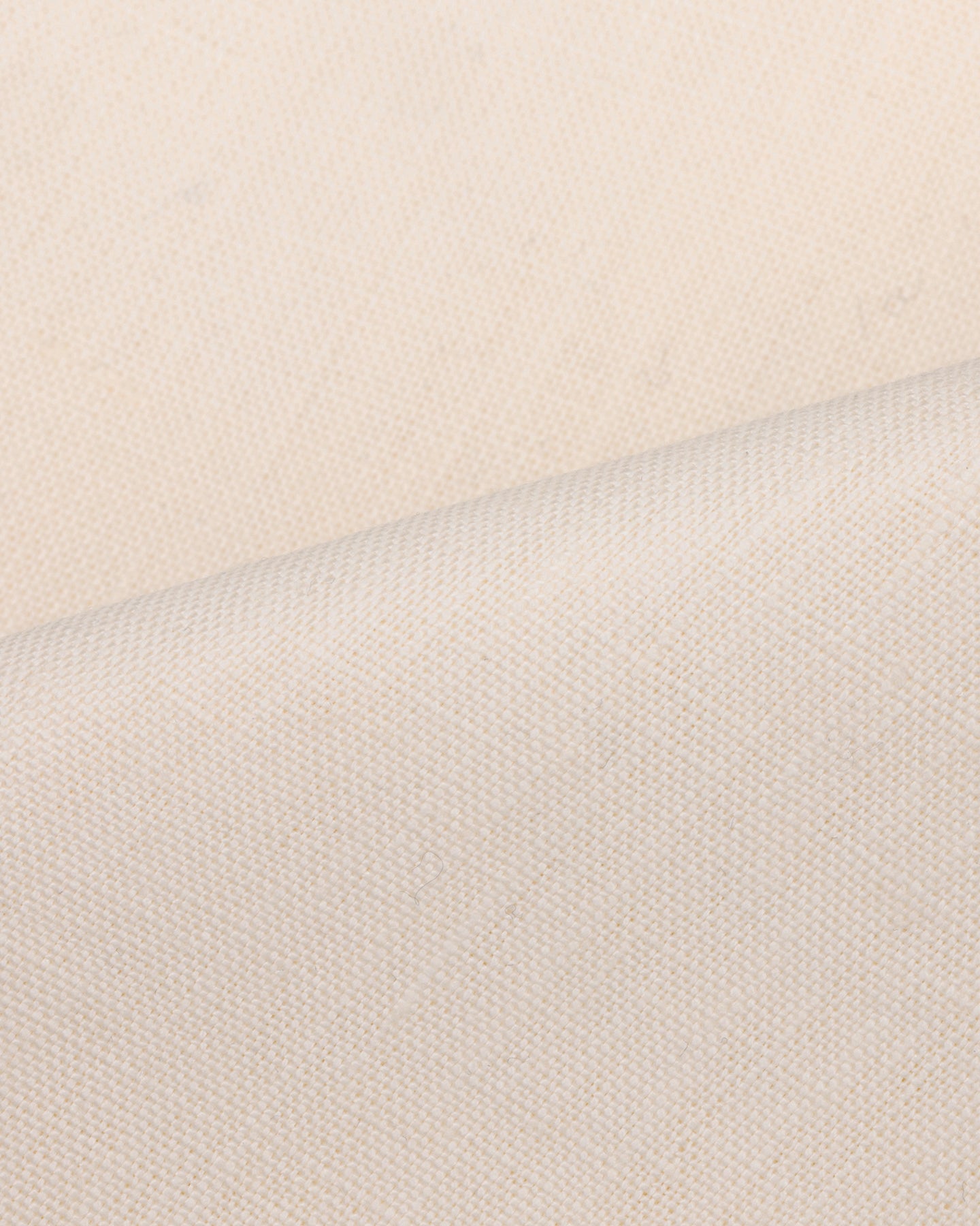 Ivory Single Pleat Linen Trousers