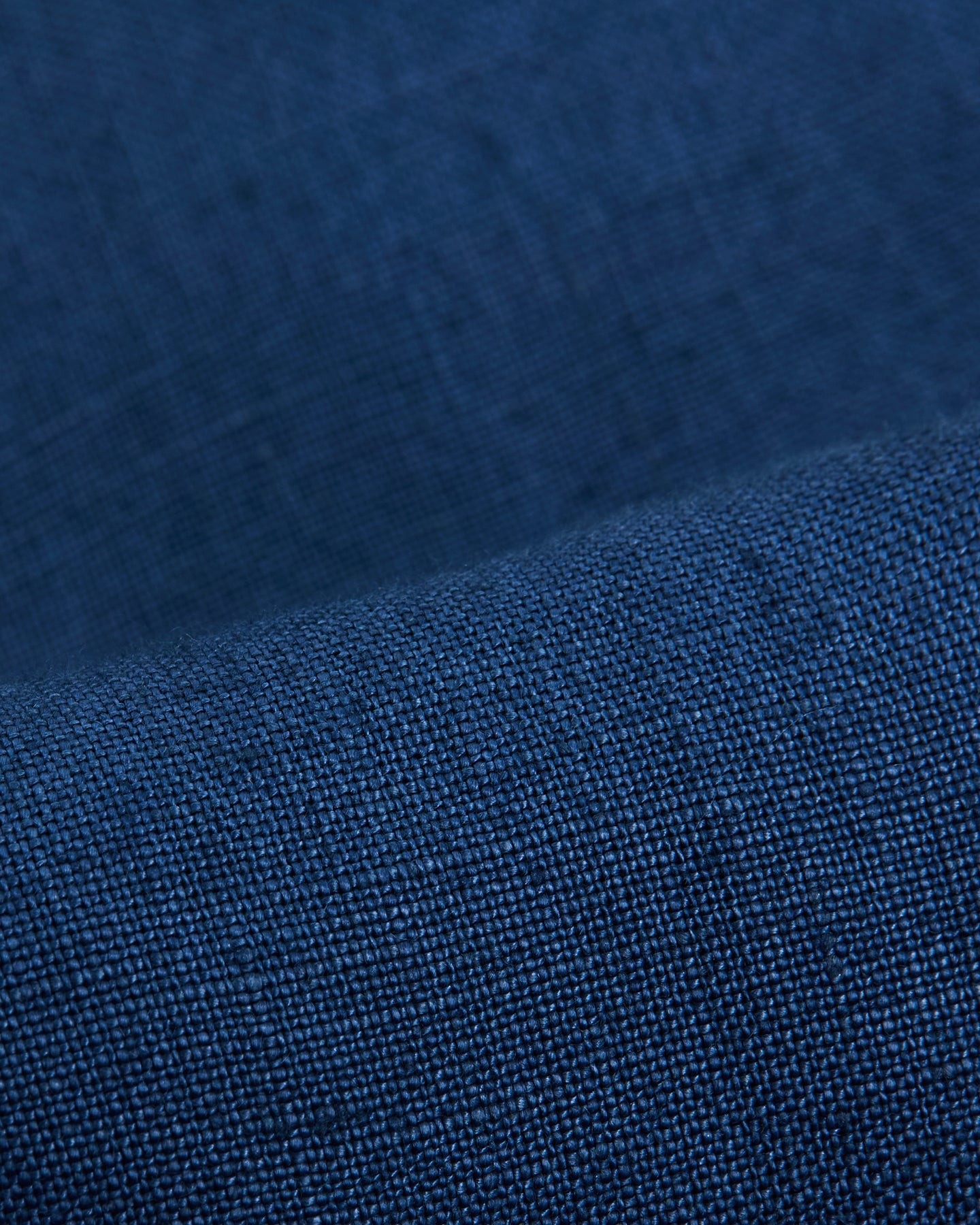 Blueberry Double Pleat Linen Trousers