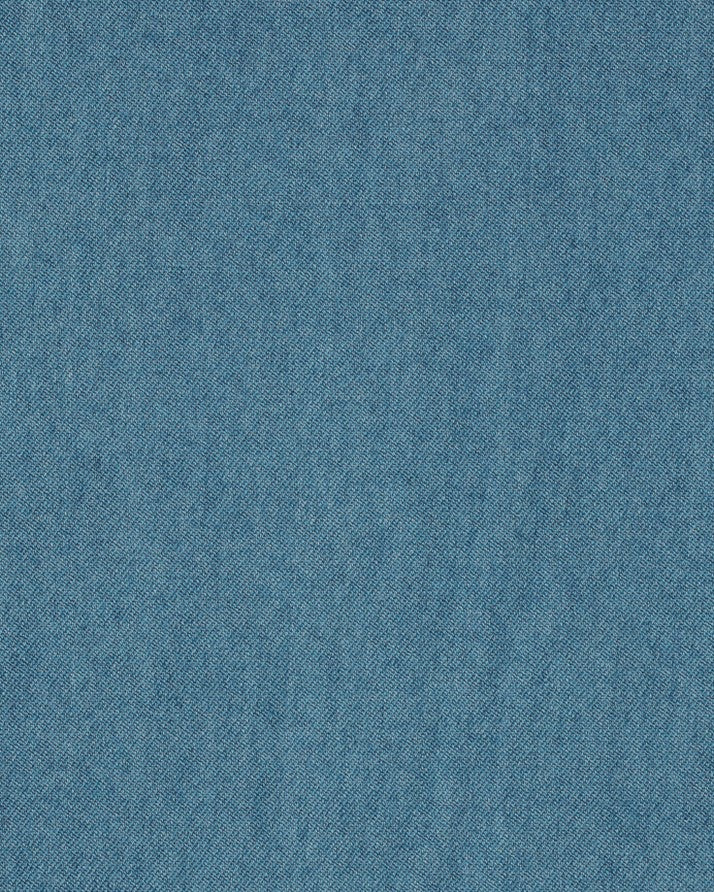 Stone wash denim shirt fabric by Thomas Mason