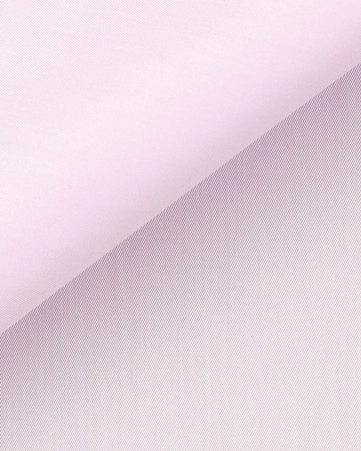 Pink twill shirt fabric by Thomas Mason