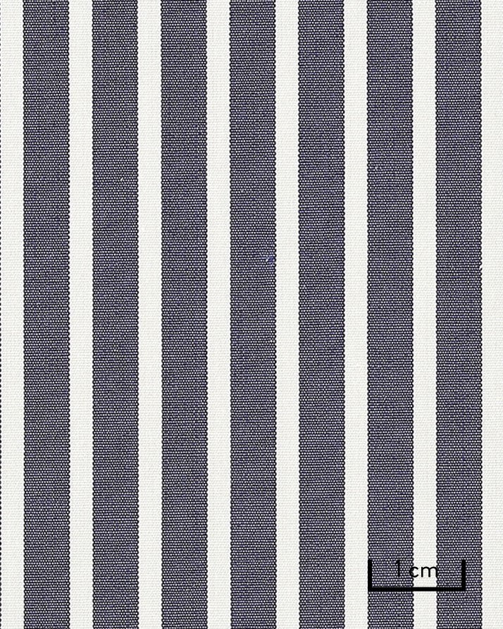Thomas Mason Navy Reverse Stripe 120s