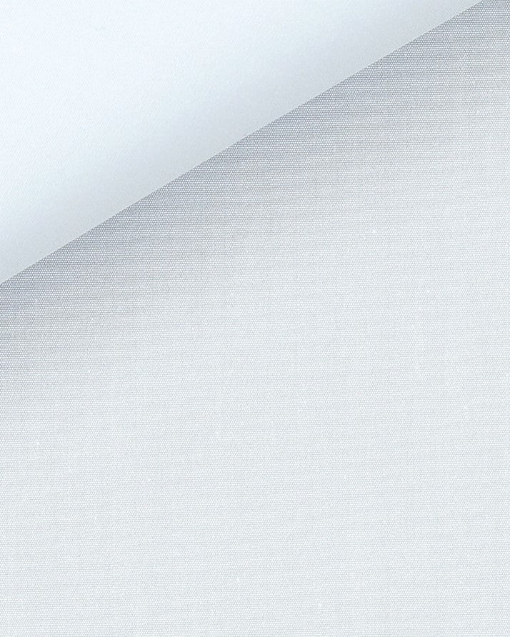 Ice blue poplin Portland shirt fabric by Thomas Mason