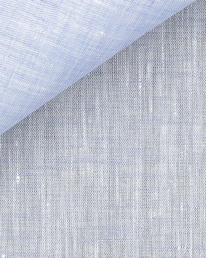 Thomas Mason Blue Linen
