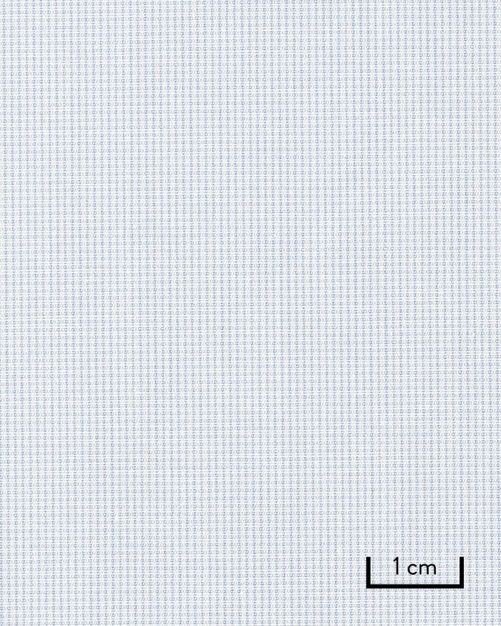 Thomas Mason Blue Micro Grid Poplin 120s