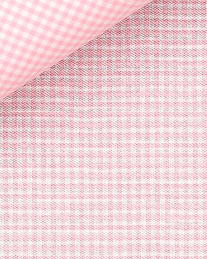 Thomas Mason Pink Gingham Zephyr