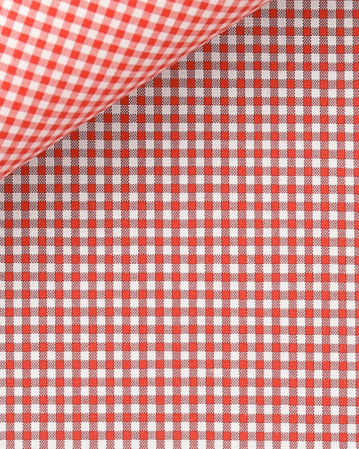 Thomas Mason Red Gingham Zephyr
