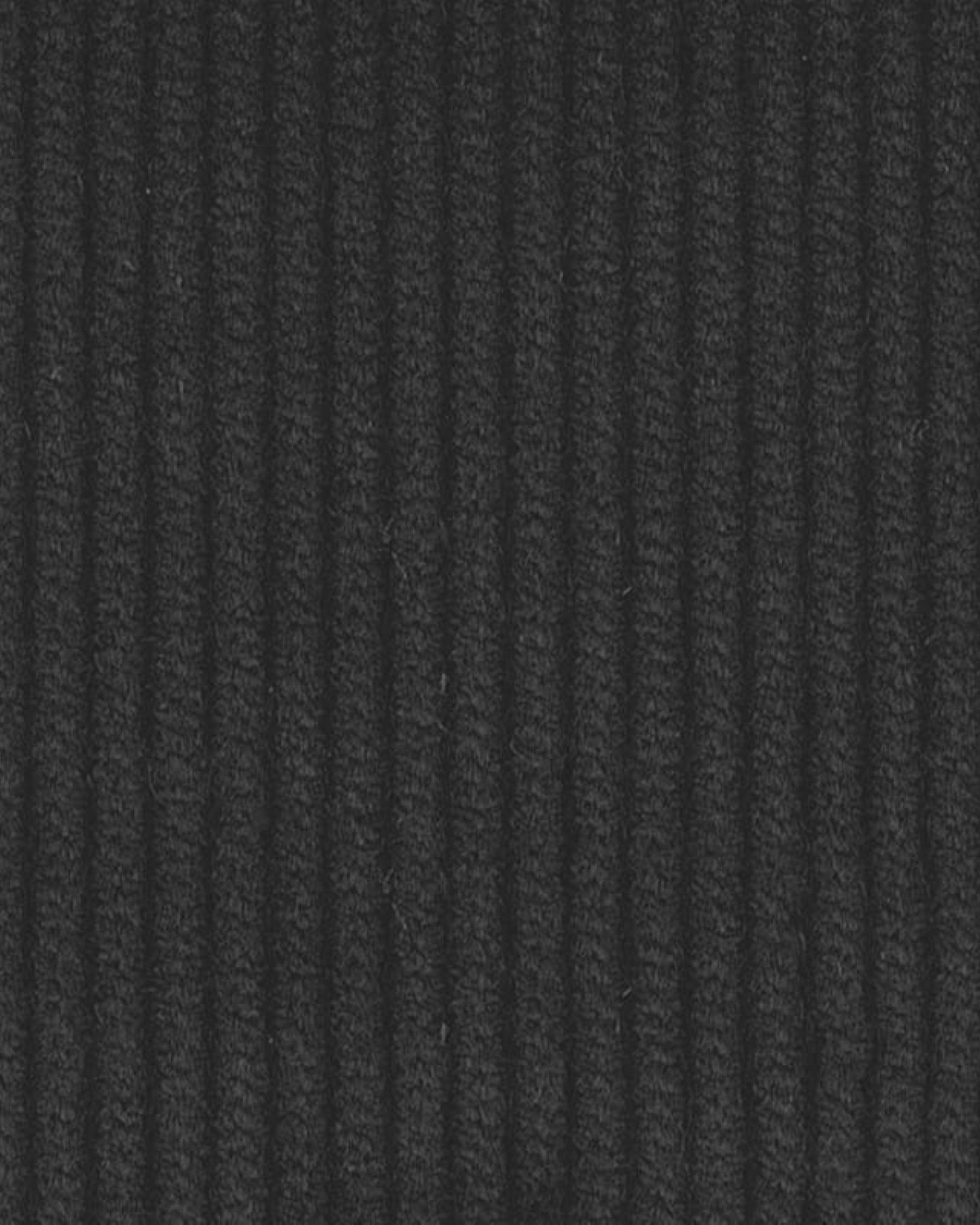 Holland and Sherry Black 8 Wale Corduroy