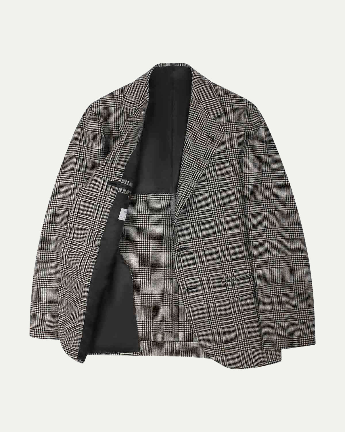 Made-To-Order Sport Coat Prince of Wales Merino Wool