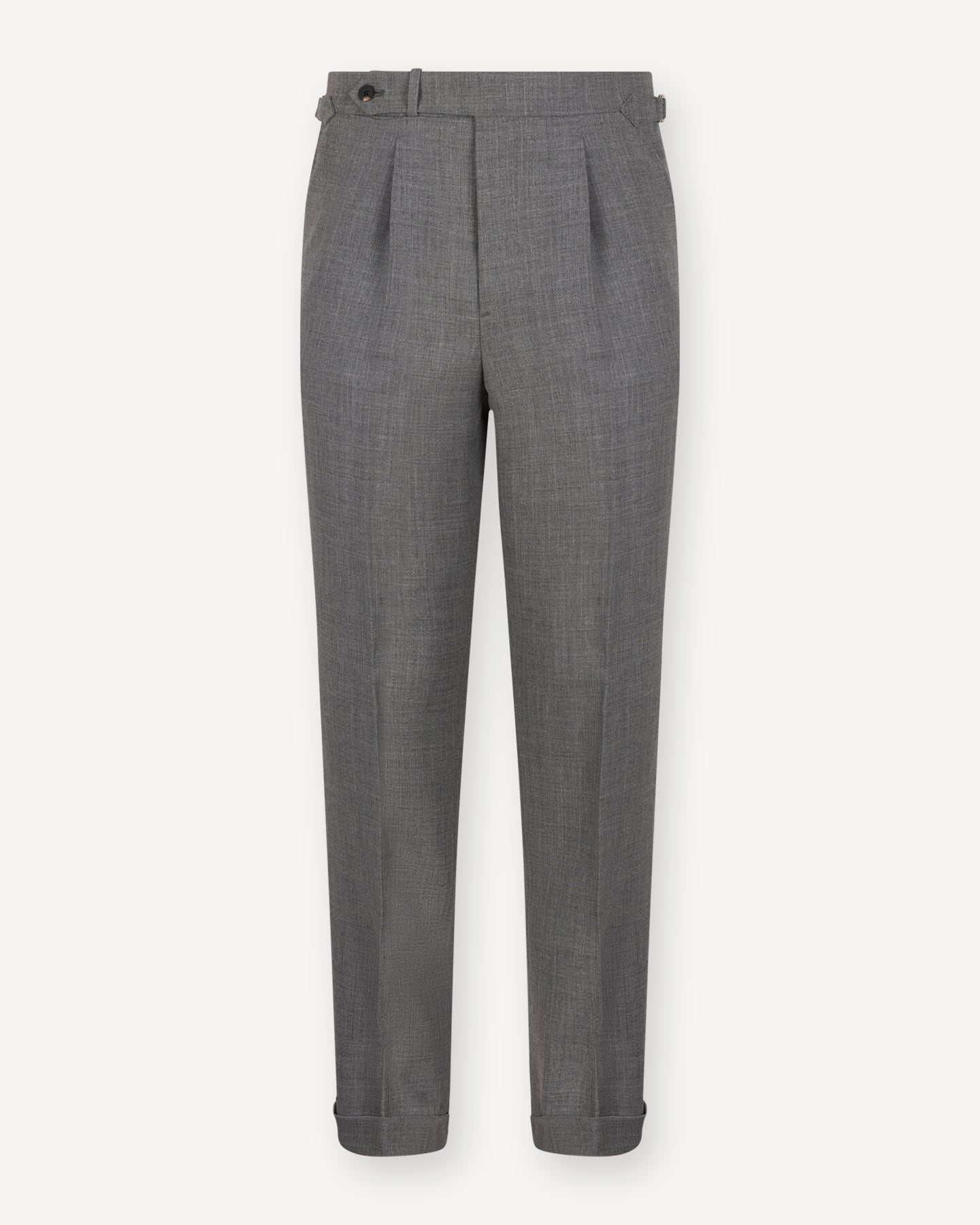 Light Grey Tropical Wool Trousers