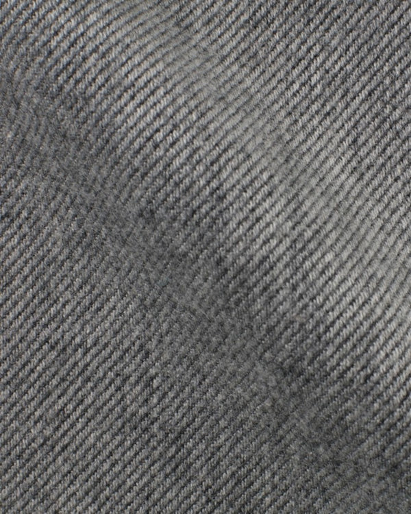Canclini Light Grey Brushed Cotton Twill