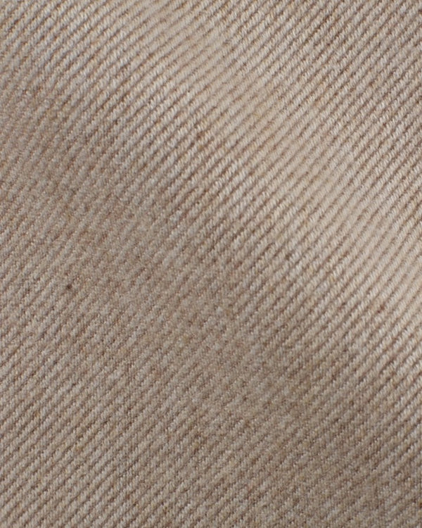 Canclini Beige Brushed Cotton Twill