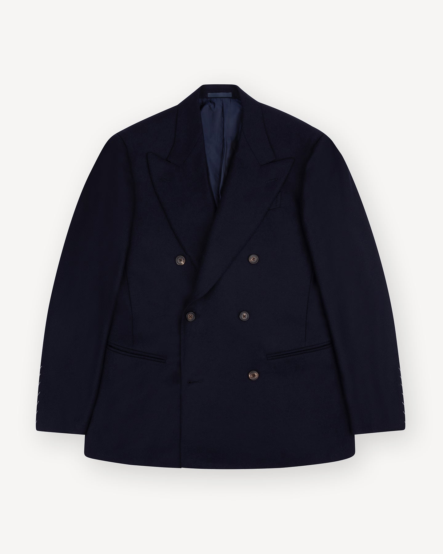 Navy double breasted blazer