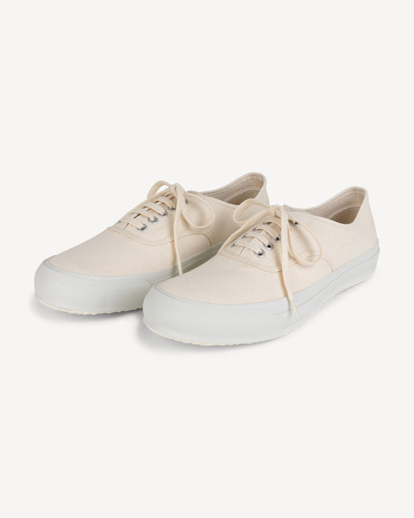 tennis shoes that look like dress shoes Ecru Canvas Oxford Tennis Sneakers | Doek Shoe Industries