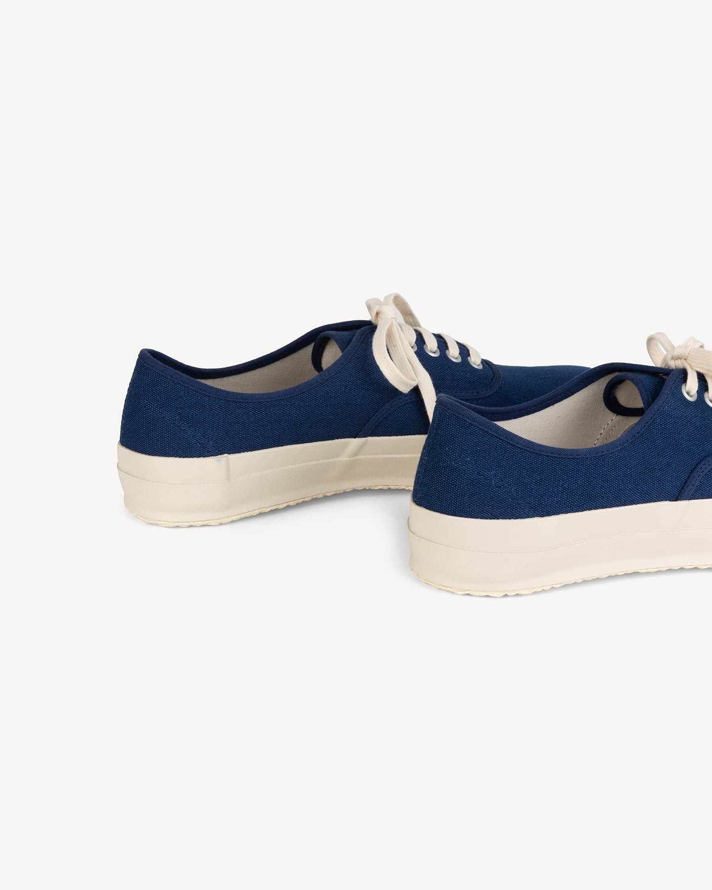 Doek Indigo Oxford Canvas Tennis Sneakers