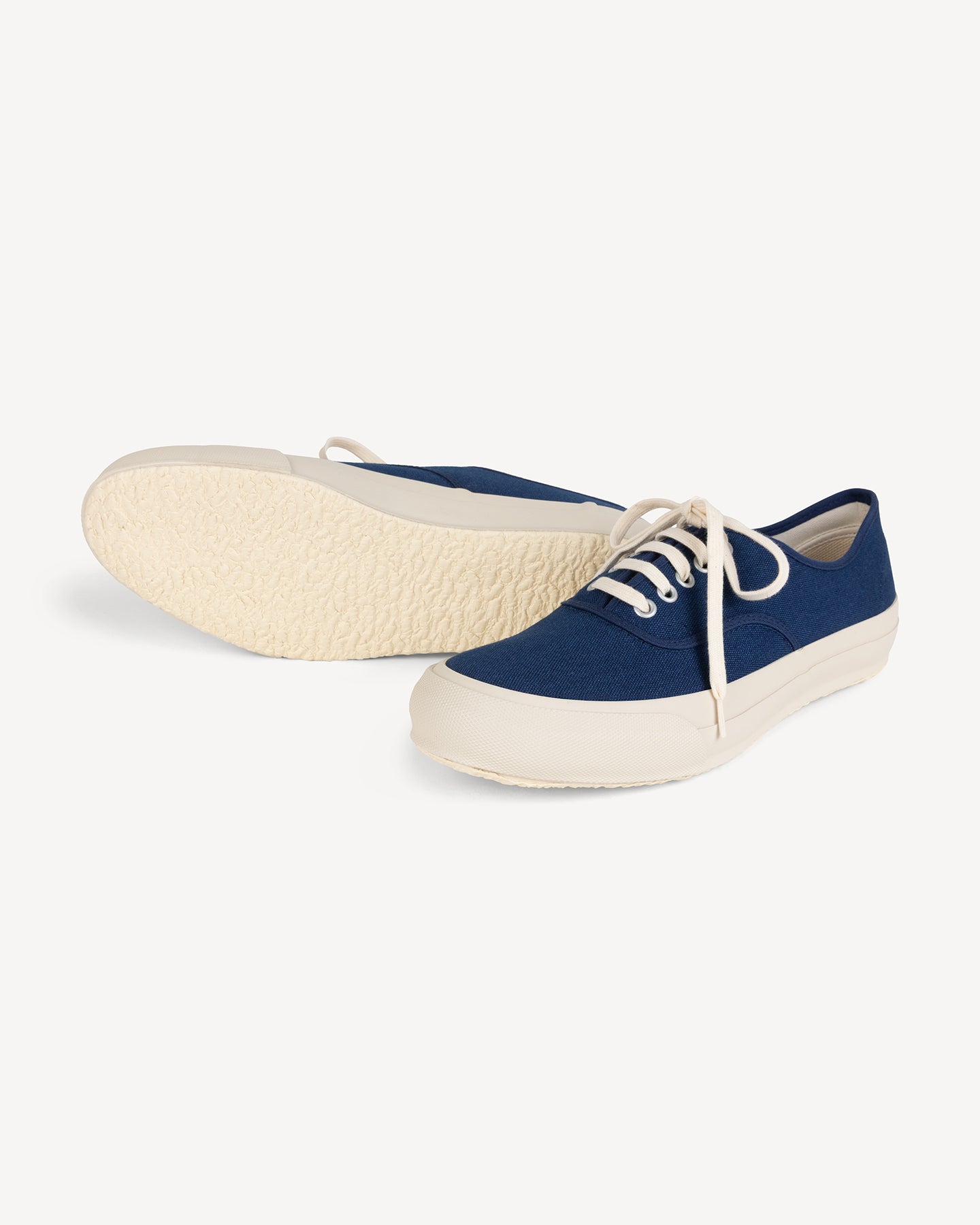 Doek Indigo Oxford Canvas Tennis Sneakers