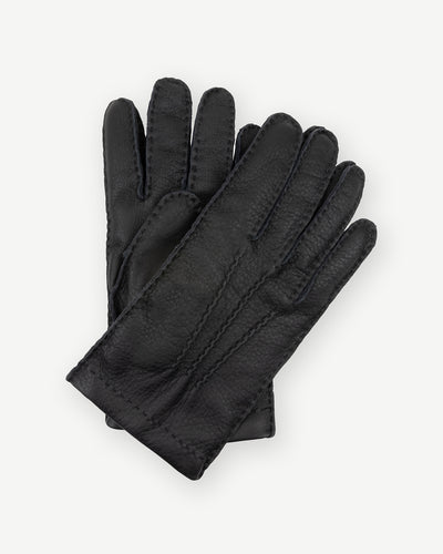 Black Deerskin Gloves