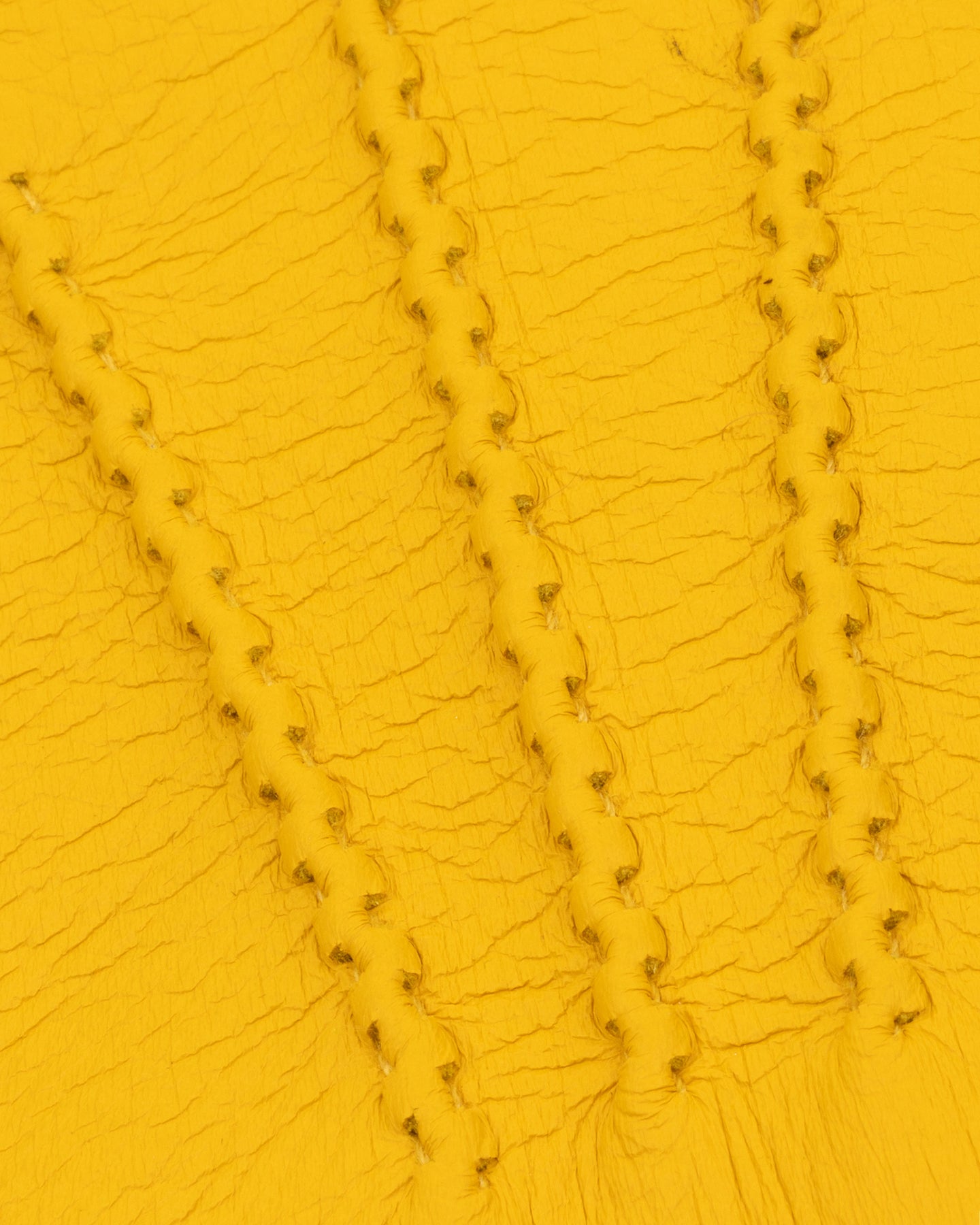 Handmade yellow deerskin gloves