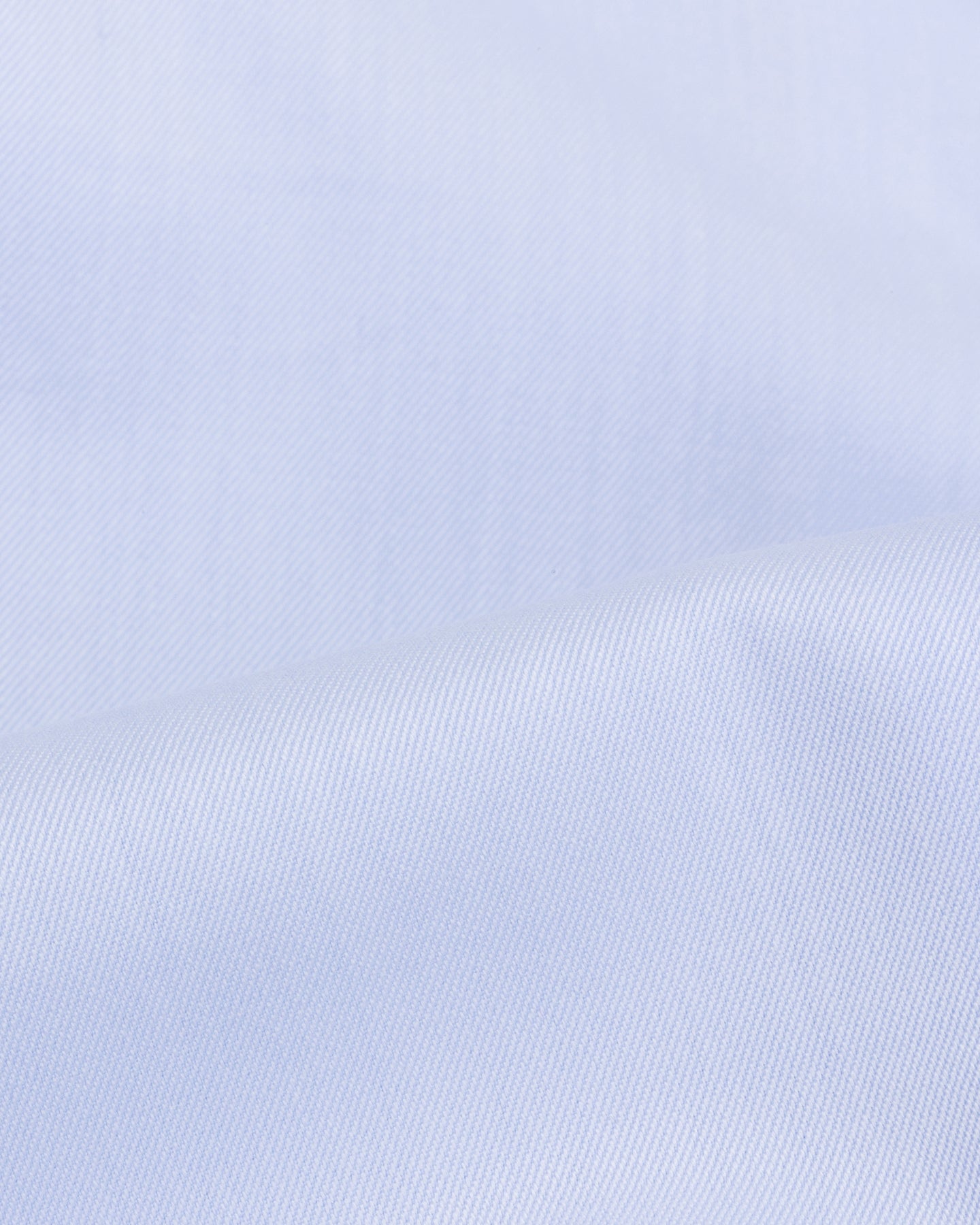 A light blue twill shirt fabric