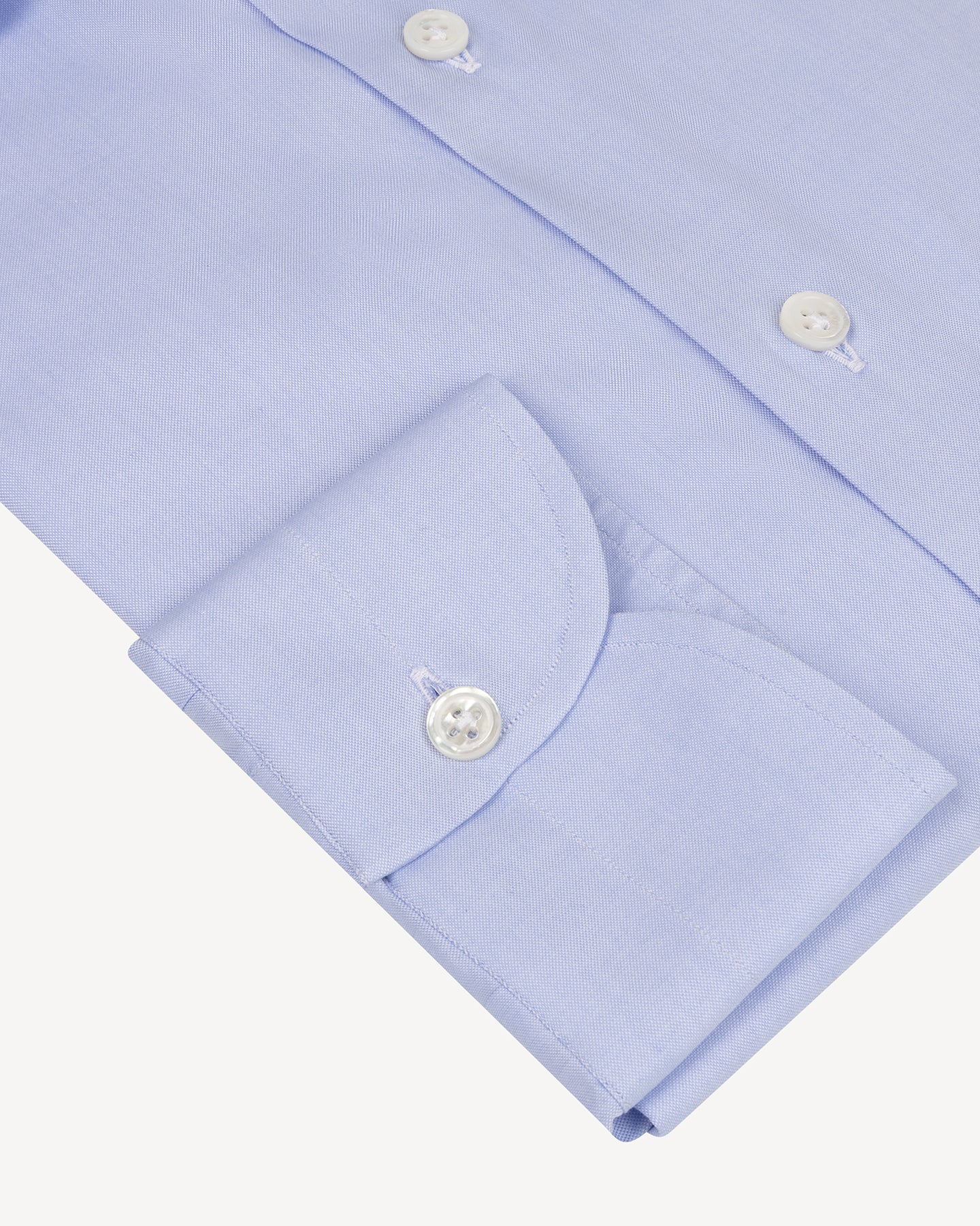 Light Blue Pinpoint Spread Collar Shirt