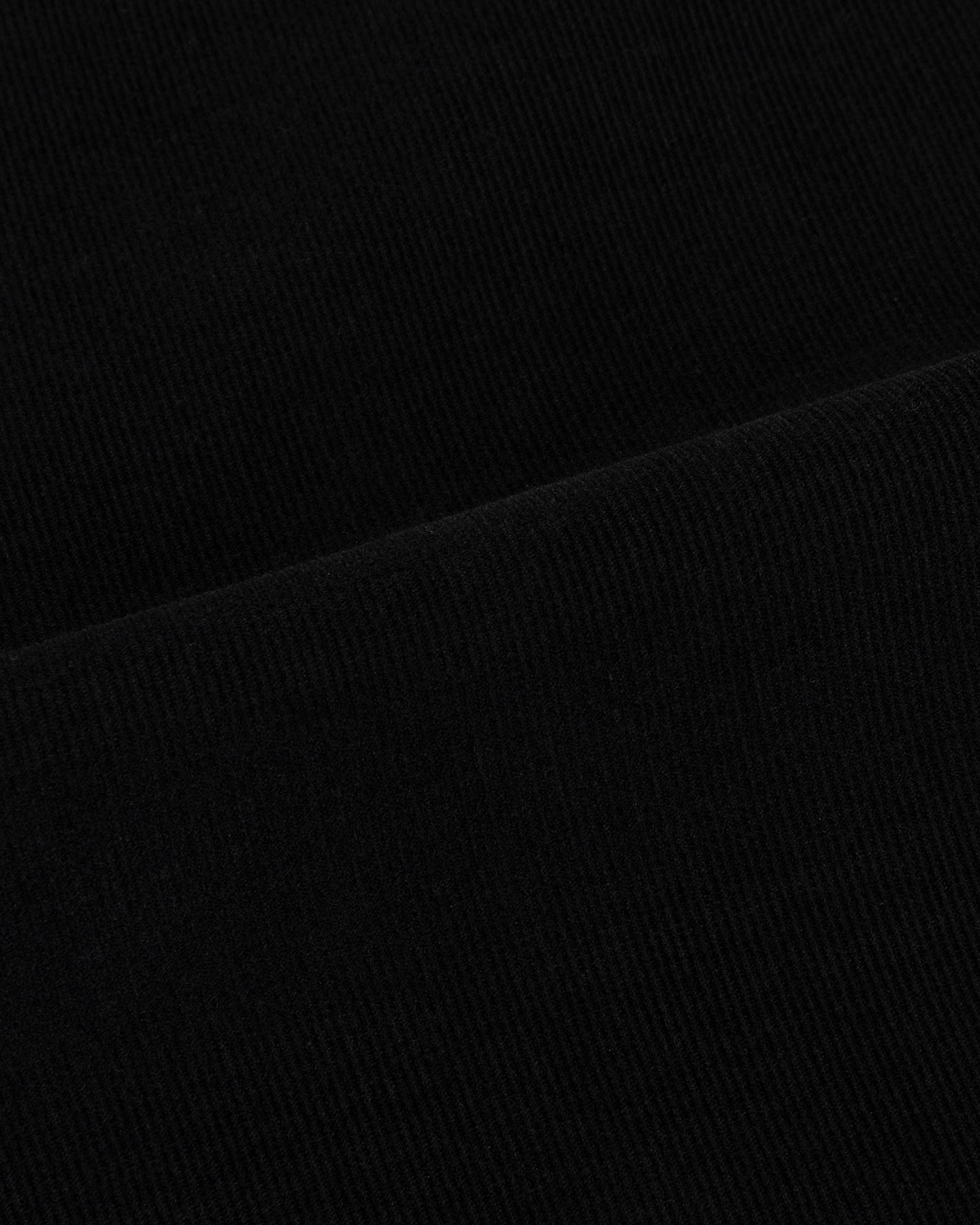 Black Corduroy Two Pocket Shirt