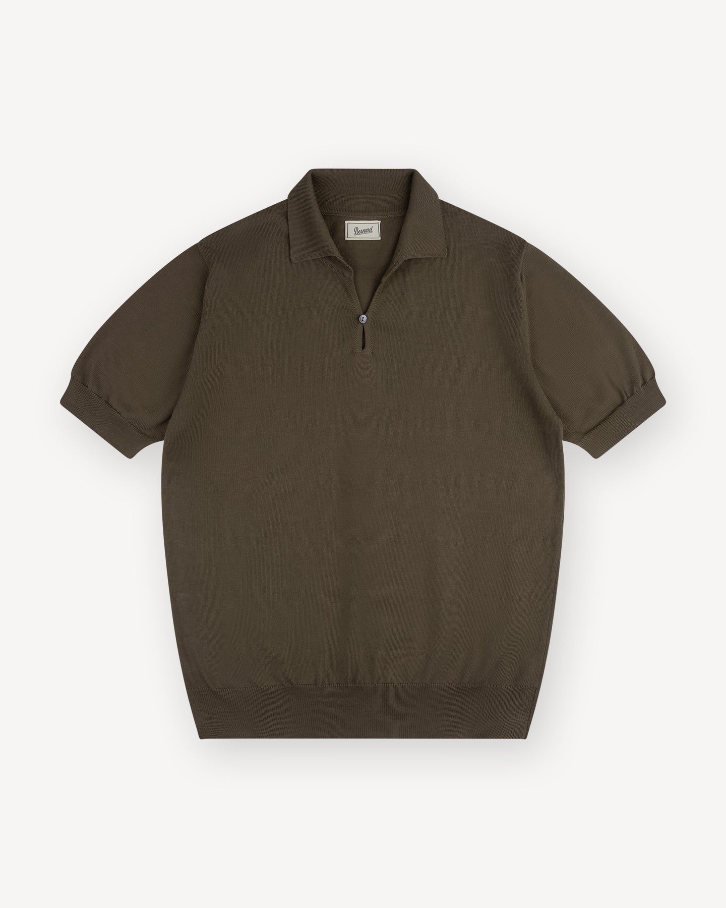 Green Skipper Polo | Made in Scotland | Besnard
