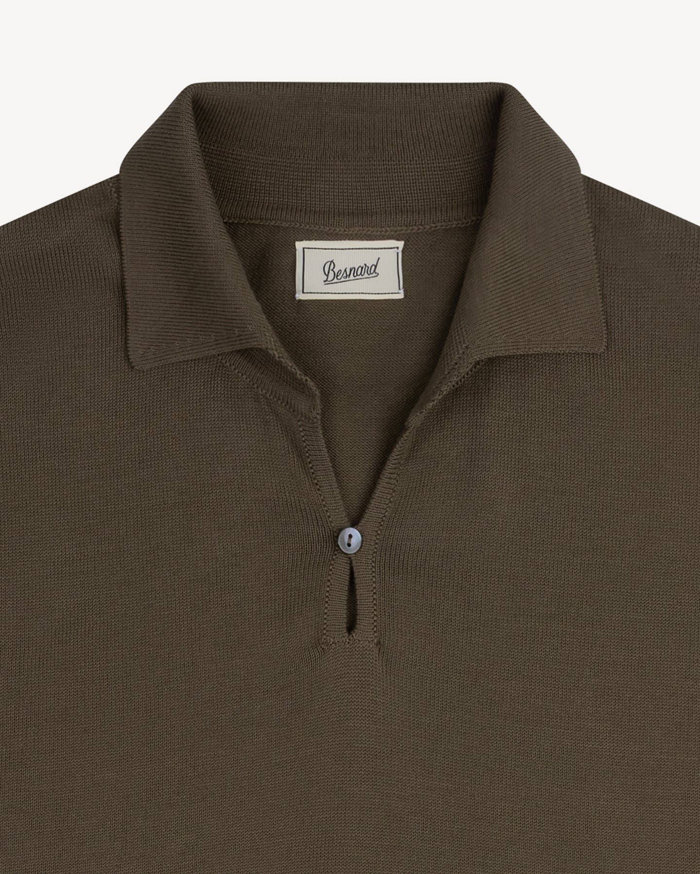 Green Skipper Polo | Made in Scotland | Besnard